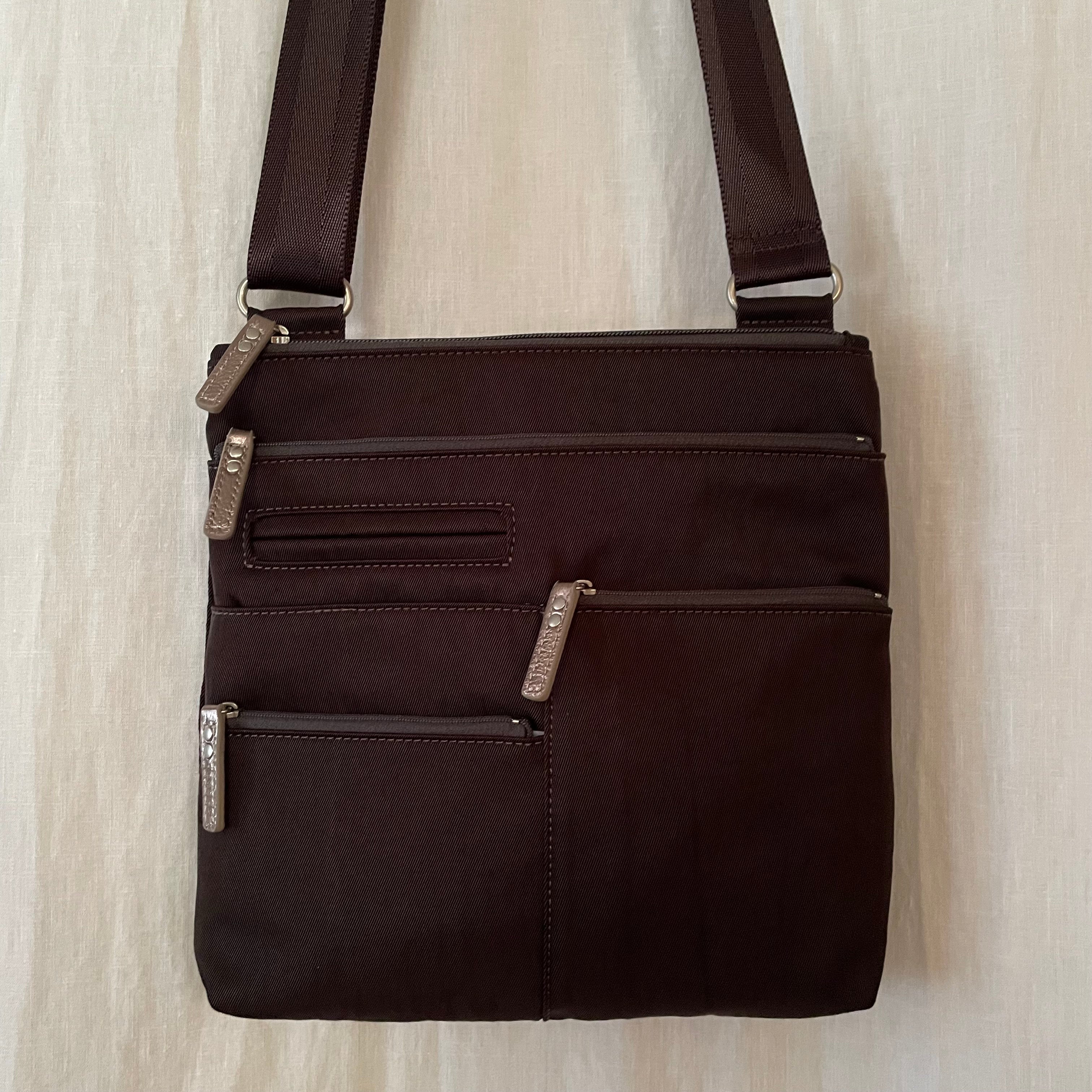 NICO - Ink x Grey | Multi-Pocket Shoulder Bag | Small